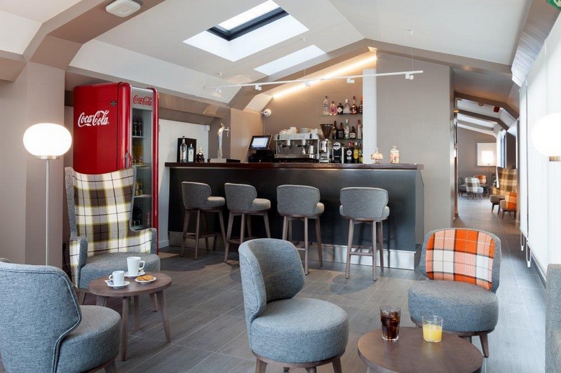 Bar/lounge Hotel Caribou bar/lounge på Hotel Caribou