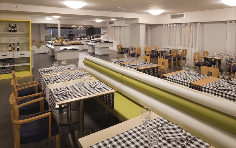 Restaurangen på Hotel Cristina Restaurangen på Hotel Cristina