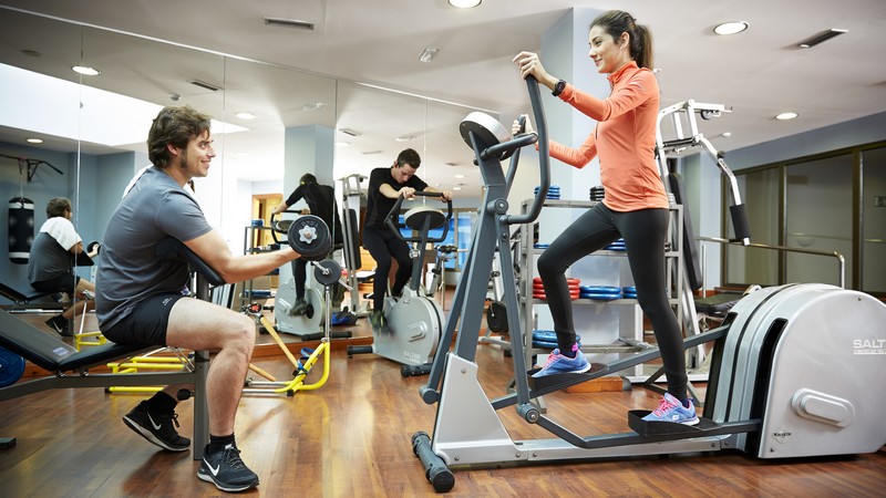 Gym på Hotel Euro Ski Gym på Hotel Euro Ski